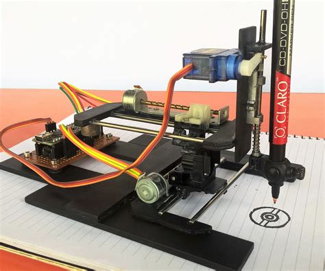 arduino based 2d cnc machine|Arduino cnc drawing machine.